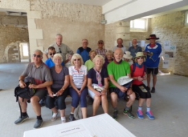 Ile de Re - Group at Fort de la Pree