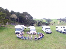 New Zealand Northland Rally - Drone View - click to enlarge New Zealand Northland Rally - Drone View