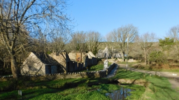 Tyneham Village - click to enlarge Tyneham Village