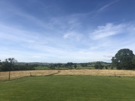 View from the site over Derbyshire Countryside