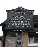 Hartington to Dovedale (1907) - One of our first walks 