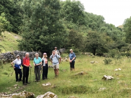 Wolfscote Dale - Our first walk from the site, Beresford Dale, Wolfscote Dale and Biggin Dale
