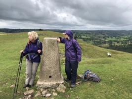 Top of Ecton Hill, Manifold Valley - Which way did they go?
