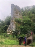 Ilam Rock, Dovedale - Part of a circular walk from Alstonfield